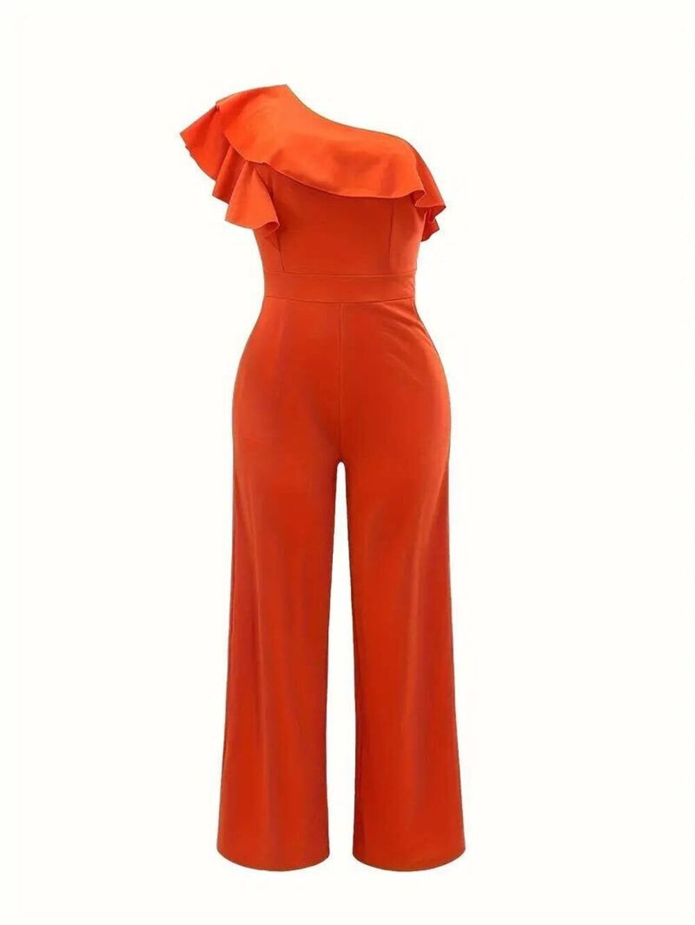 Milk & Honey NWT Orange Jumpsuit sz L - Bright summer Wedding Fall Halloween